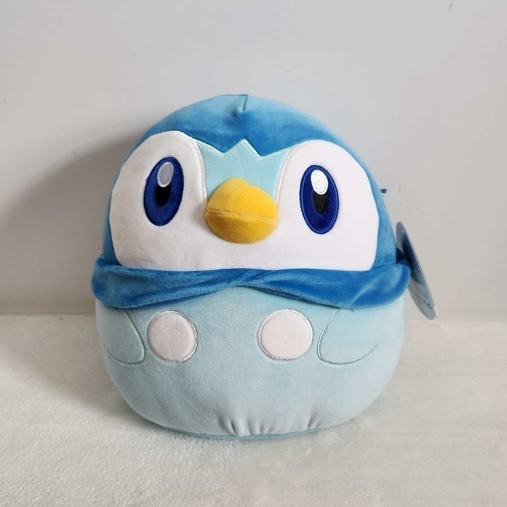 Squishmallow Pokeman Piplup Blue White 12" Plush Stuffie Kelly Toys NWT